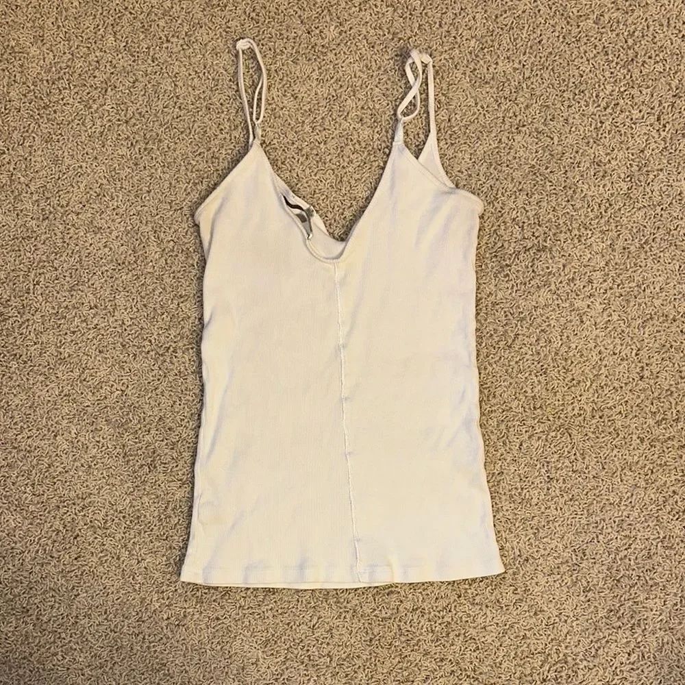 Victoria's Secret Cream Fitted Camisole Top - Picture 3 of 6